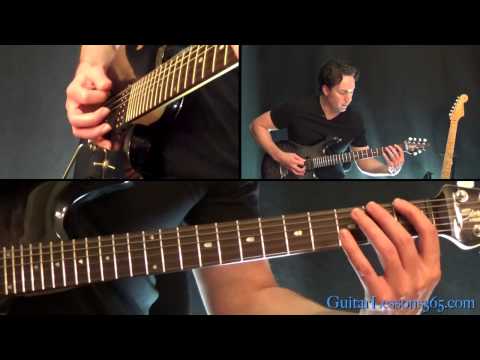 Metallica - Master Of Puppets Guitar Lesson - Shred Guitar Licks